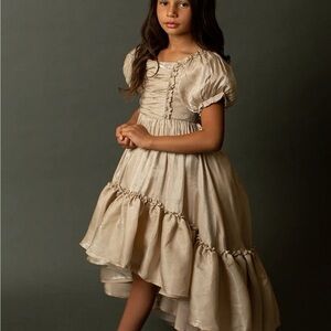 Joyfolie Champagne Formal Kids Dress